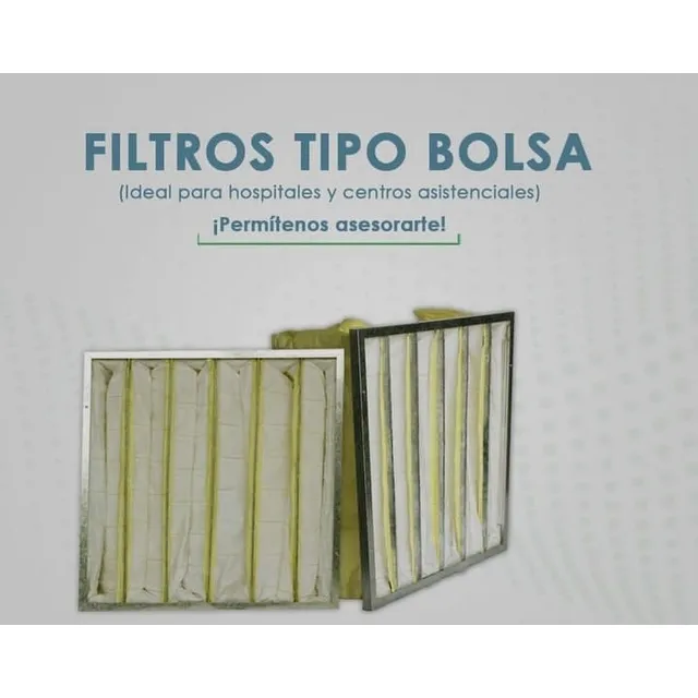 Filtros Tipo Bolsa En 85 Y 95% De Eficiencia 24 X24 X12 