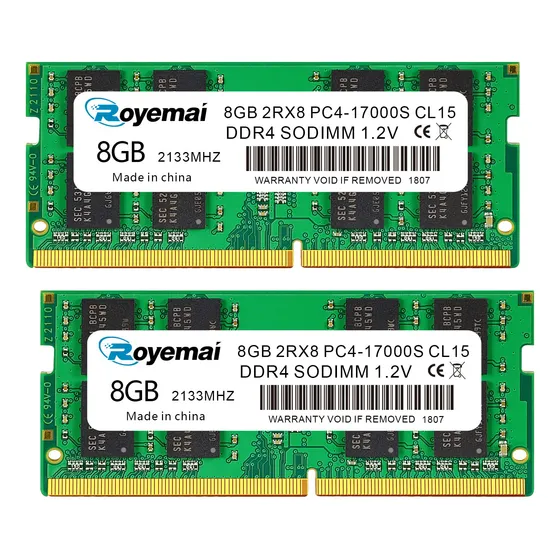 Pc4-17000 Ddr4 2133 16gb Kit (2x8gb) Ram Pc4 17000s Sodimm