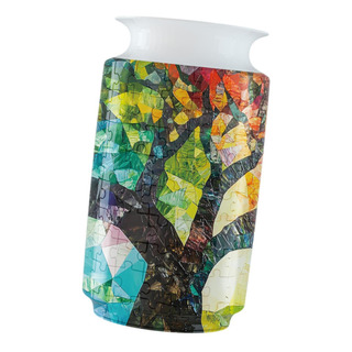 Pizzo De Pizzle Flear Vase Flarsepot Patrón De Árbol Pizzo De Pizzle Flear Vase Flarsepot Patrón De Árbol