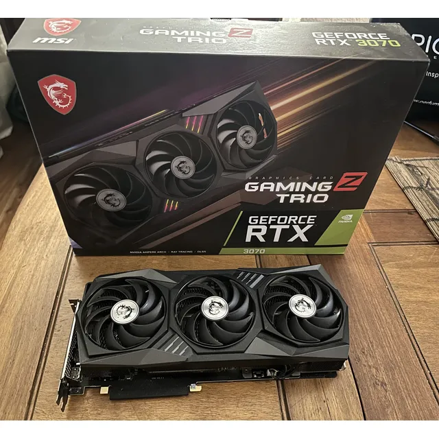 Placa De Video Nvidia Rtx 3070 Msi Gaming Z 8gb Fullbox