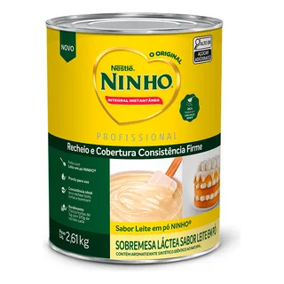 Recheio E Cobertura Ninho 2,61kg Nestle Recheio E Cobertura Ninho 2,61kg Nestle
