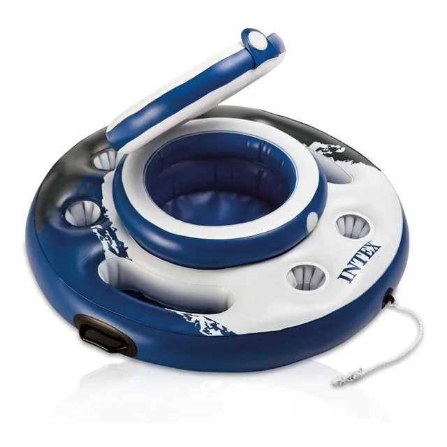 Conservadora Inflable Flotante Redonda Posa Vaso Intex 56822