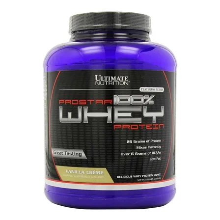 Prostar 100% Whey 5.2 Lbs Proteina Ultimate N- Sabor Vainilla