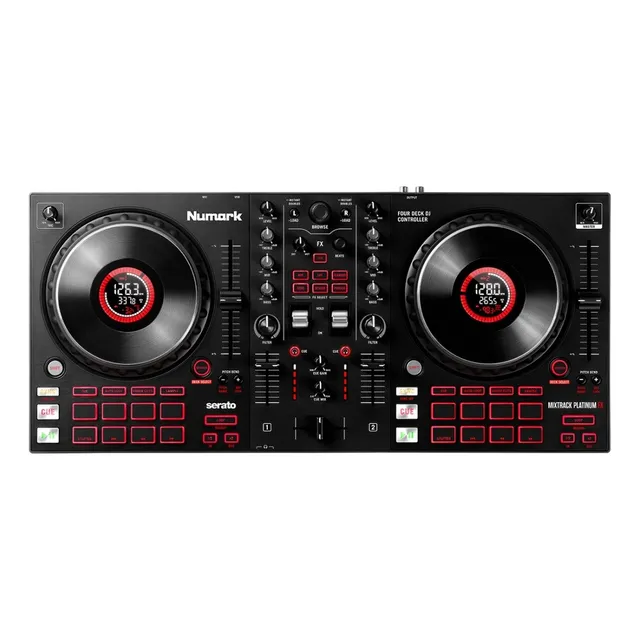 Controlador Dj Numark Mixtrack Platinum Fx 4 Canales