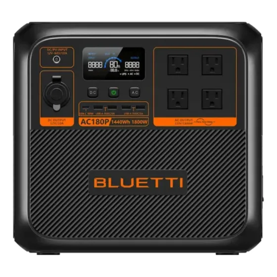 Portable Power Station Bluetti Ac180p 1800w/1440wh.
