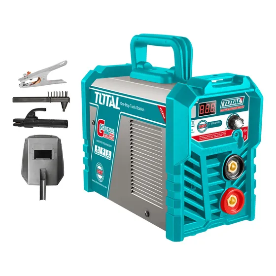 Soldadora Inversora Mma 160a Total Tw216028 Color Azul Petróleo