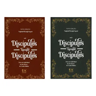 Manual DiscĂpulo Fazendo Discipulo Vol 1 E 2 Kit Para Discipulado Manual DiscĂpulo Fazendo Discipulo Vol 1 E 2 Kit Para Discipulado