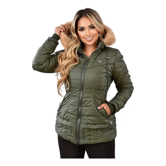 Chaqueta Larga Impermeable Gaban Para Dama Viajera