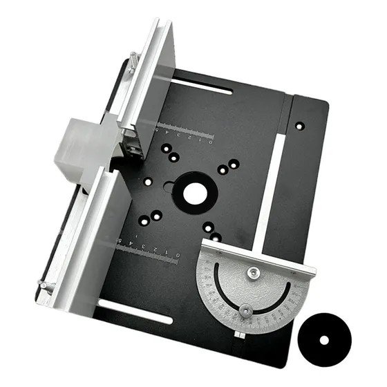 Juego De 3 Mesas Fresadoras De Aleación De Aluminio Y Tabler