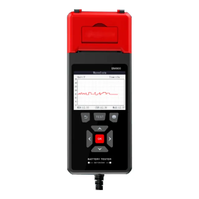 Probador De Bateria Para 6,12,24v Analizador Digital Automat