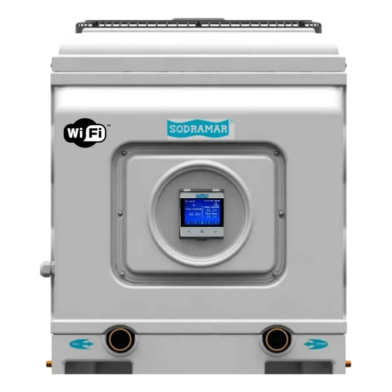 Aquecedor Trocador De Calor Sd 40 Wi-fi Piscinas Até 39m
