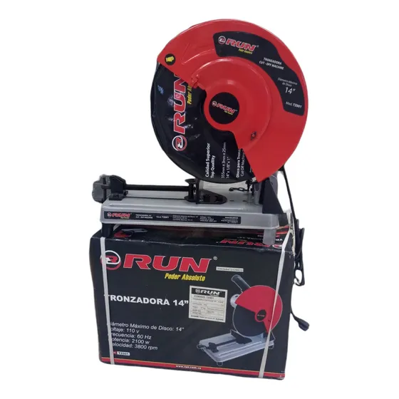 Tronzadora De Metales Run De 14  (355mm) 2100w Tz001