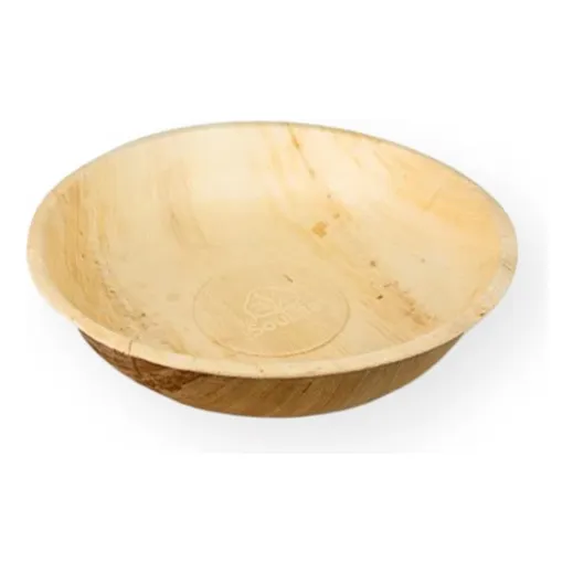 Set 3 Bowls Para Ensalada Hoja De Palma Arbol Areca Composta