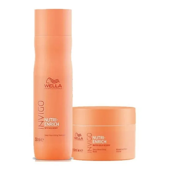 Kit Wella Professionals Invigo Enrich  Sh 250ml + Másc 150ml