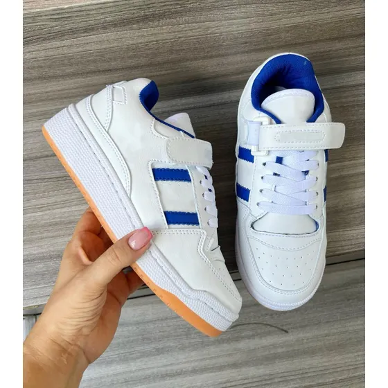 Tenis Calzado Deportivo Forum Velcro Unisex Hombre Mujer