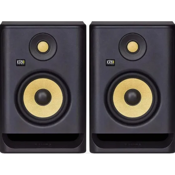 Monitor De Estúdio Krk Rp8 Rokit 8 G4 Professional Bi-amp 8