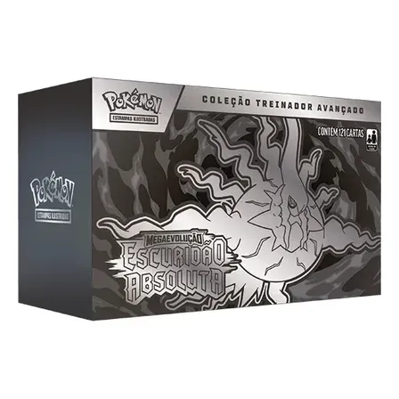 Box Treinador Avançado Pokémon Me05 Escuridão Absoluta Copag