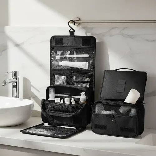 Frasqueira Santino Necessaire Maleta Viagem Abs Asaf7003p Cor