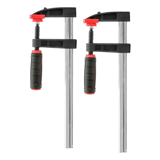 2x Grampo Sargento Tipo F 8pol 200mm Mtx Marcenaria Soldagem