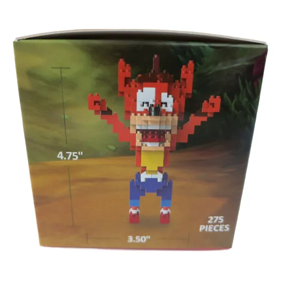 Crash Bandicoot Figura Micro Blocks Original