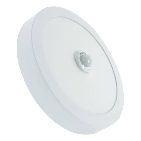 Plafon Led Con Sensor De Movimiento 12w Luz Fria