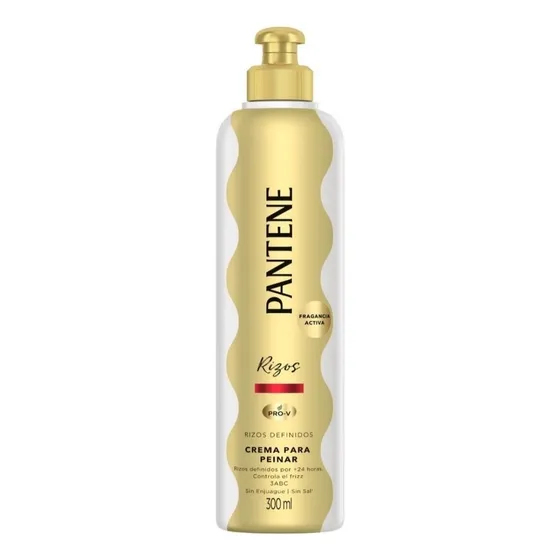 Crema para Peinar Pantene Rizos Definidos Anti Frizz 300 ml