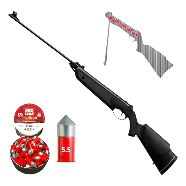 Rifle / Carabina 2063 Y Diabolos Red Fire / Marksman Beeman
