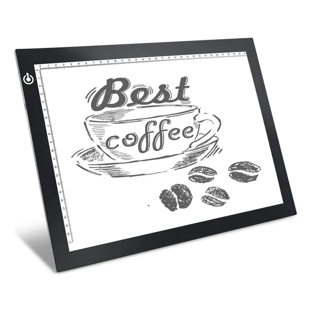 Caja De Luz A4 Led Dibujo Tattoo Joyería Diseño Rayos X