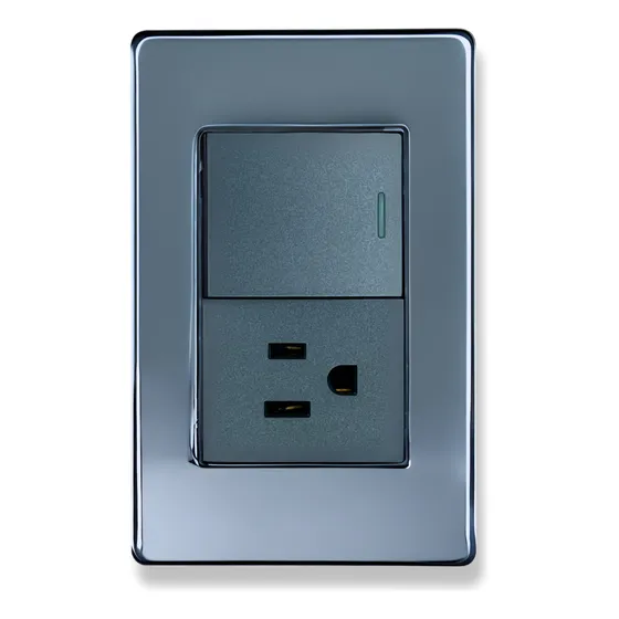 Acero Inoxidable 1 Apagador Escalera Y Contacto  Plata 10pz