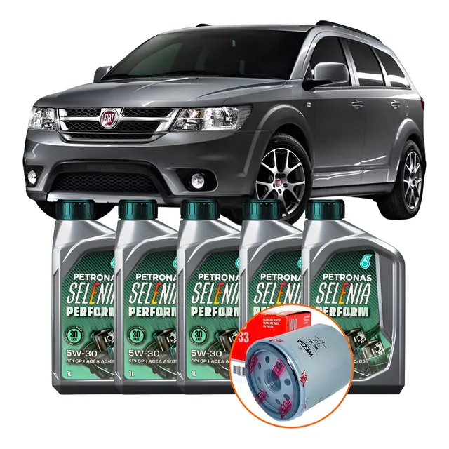 Kit 5 Litros  Óleo Motor K Power Api Sn 5w30 Fiat Freemont