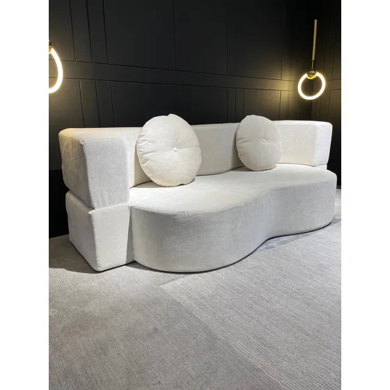 Sofa Modular Convertible 2 En 1 Sofa Cama Alta Elastidad