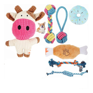 Juguetes Para Perro7 Piezas, Perros Accesorios Interactivo Juguetes Para Perro7 Piezas, Perros Accesorios Interactivo