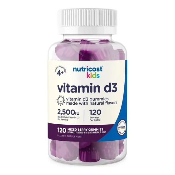 Vitamina D3 Gomitas Sabor Mixed Berry | Cuotas sin interés