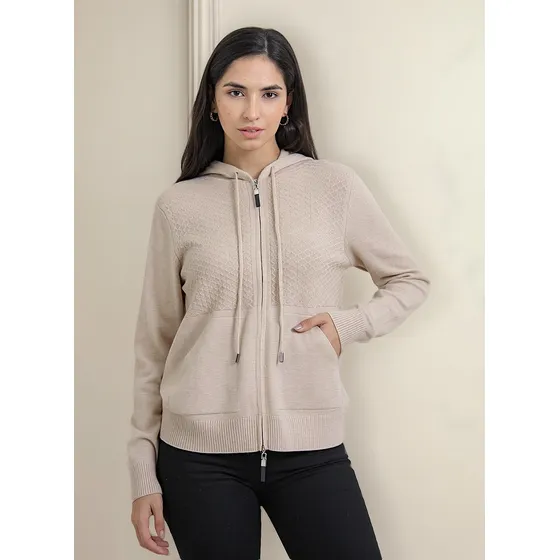 Sweater Campera Yabaires Mujer Bremer Waffle