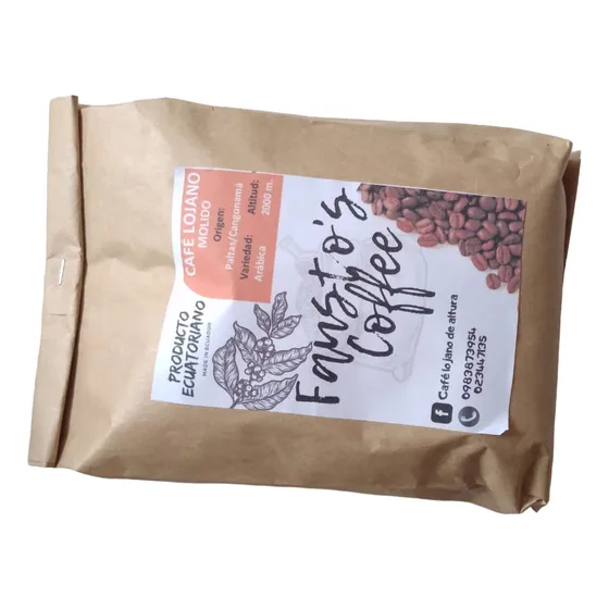 Café Lojano Tostado Y Molido Kilo