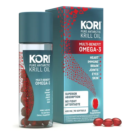 Suplemento De Aceite De Krill Omega 3 De Kori, Aceite De Kri