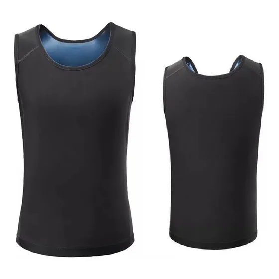 Franela Sauna De Neopreno Camisa Sin Mangas Adelgazamiento
