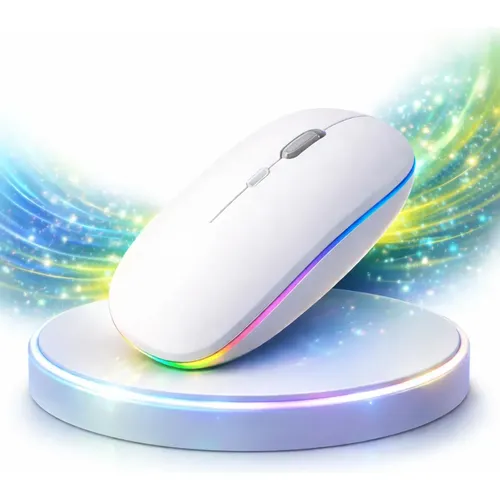 Mouse Sem Fio Recarregável Wireles Macbook Usb Gamer Optico