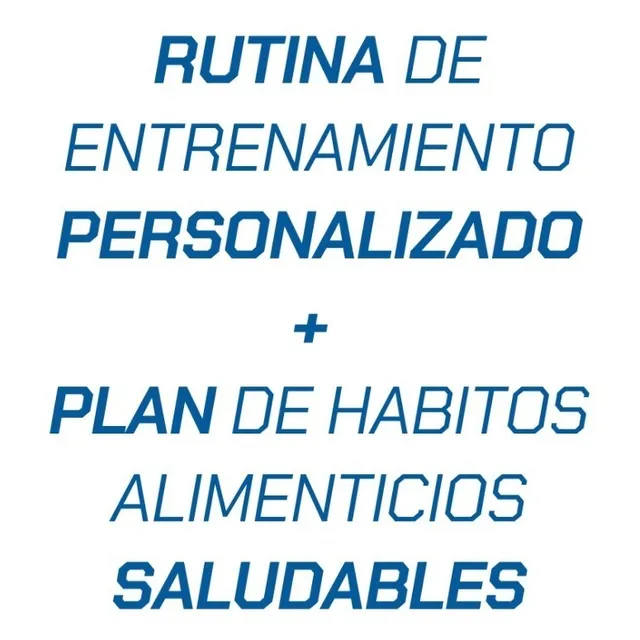 Rutina De Entrenamiento Personalizada Online Pdf