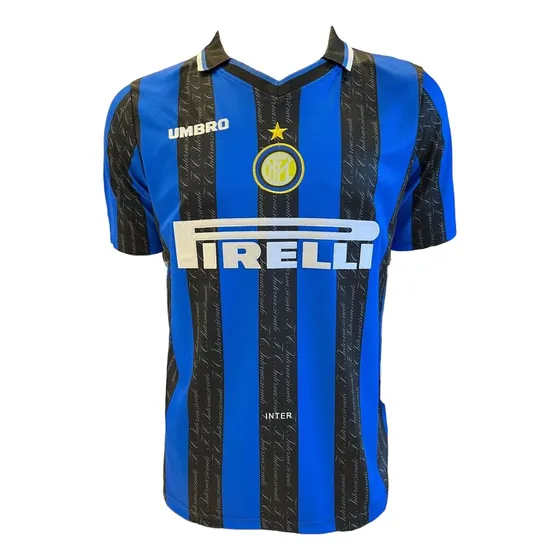Camiseta Inter De Milan Titular 1997/98 #10 Ronaldo - Umbro
