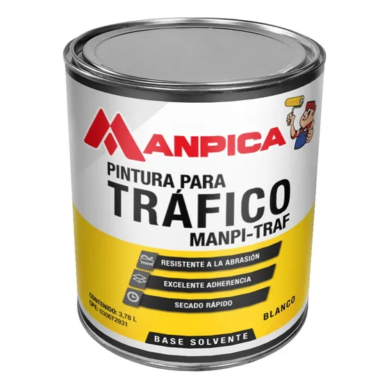 Tráfico Amarillo Con Perla Manpica Galón
