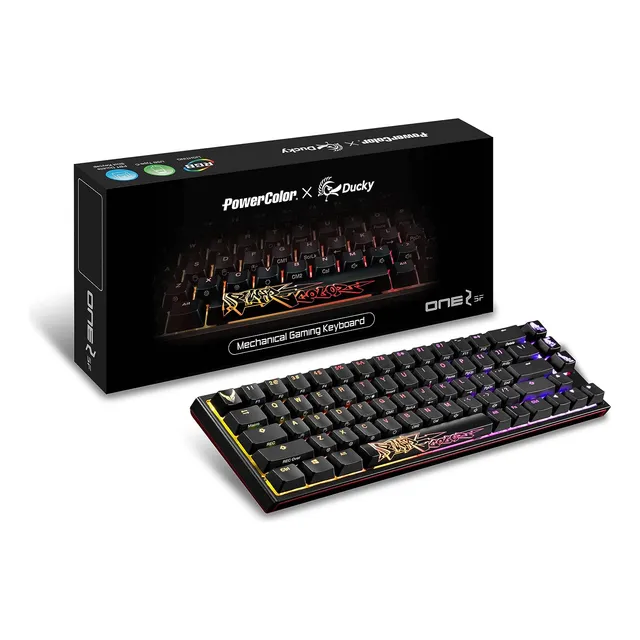Teclado 65% Mecánico Compacto Retroiluminado Usb C