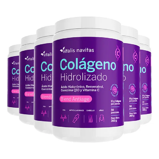 Plan 180 Días De Colágeno Hidrolizado Bebible Premium
