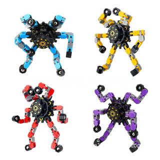Fidget Spinners Transformables, 4 Unidades, Para Niños Fidget Spinners Transformables, 4 Unidades, Para Niños