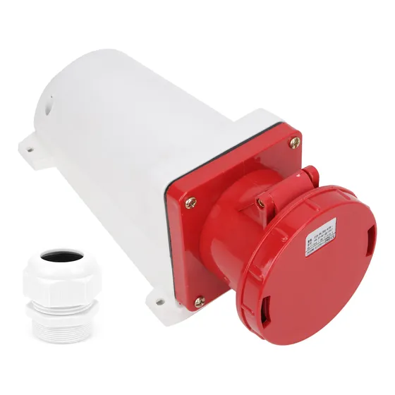 Enchufe Industrial De 5 Pines A Prueba De Agua Ip67 A Prueba