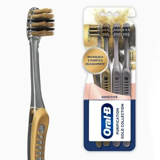 Escovas Dental Oral-b Purification Gold Escovas Dental Oral-b Purification Gold