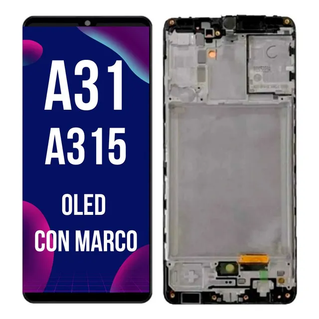 Modulo Pantalla Display Compatible A31 A315 Oled Con Marco