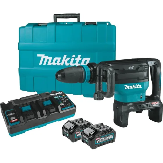 Makita Max Xgt Escobilla Lb Avt Kit Martillo Demolicion