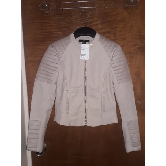 Chaqueta Estilo Moto Dama Marca H&m Nueva Por 15$