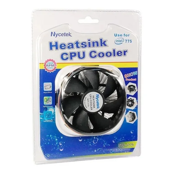 Fan Cooler Para Procesador Cpu Intel Socket 775 Nycetek